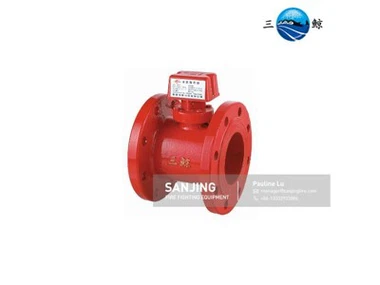 Flange vandstrømningsindikator